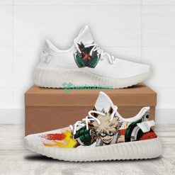 Kacchan Custom My Hero Academia Anime Yeezy Shoes For Fans Product Photo 2