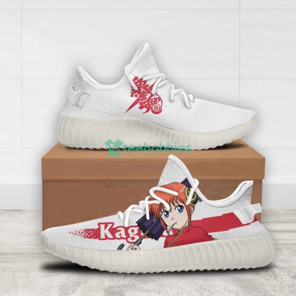 Kagura Custom Gintama Anime Yeezy Shoes For Fans Product Photo 2