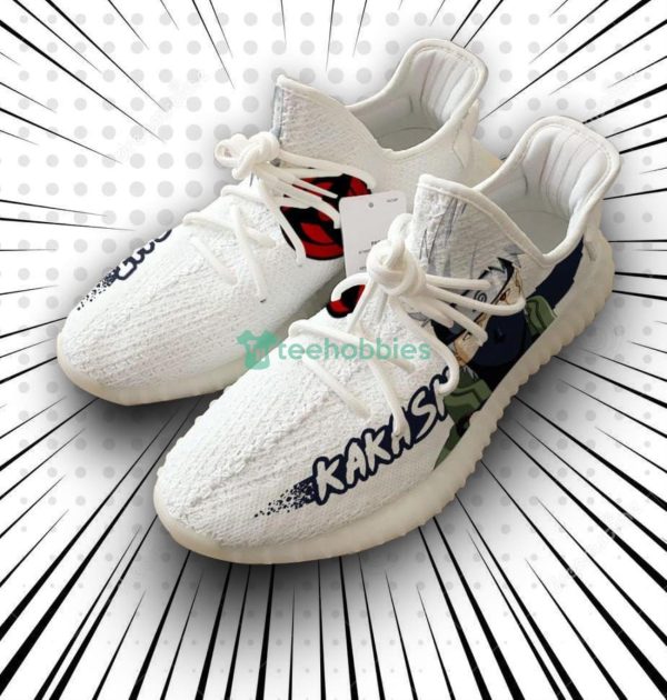 Kakashi Hatake Sharingan Custom Nrt Anime Yeezy Shoes For Fans Product Photo 1