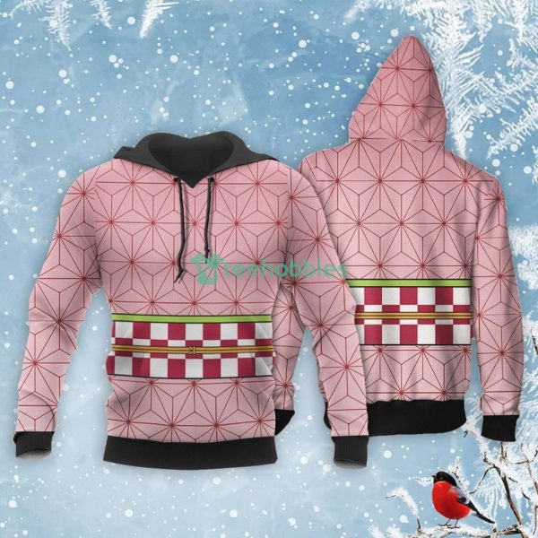 Kamado Nezuko Uniform All Over Printed 3D Shirt Kimetsu Anime Fans Product Photo 3
