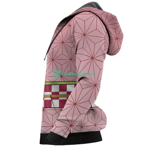 Kamado Nezuko Uniform All Over Printed 3D Shirt Kimetsu Anime Fans Product Photo 6
