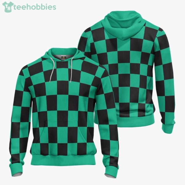 Kamado Tanjirou Pattern Demon Slayer Anime Fans Ugly Christmas Sweater Hoodie Product Photo 3