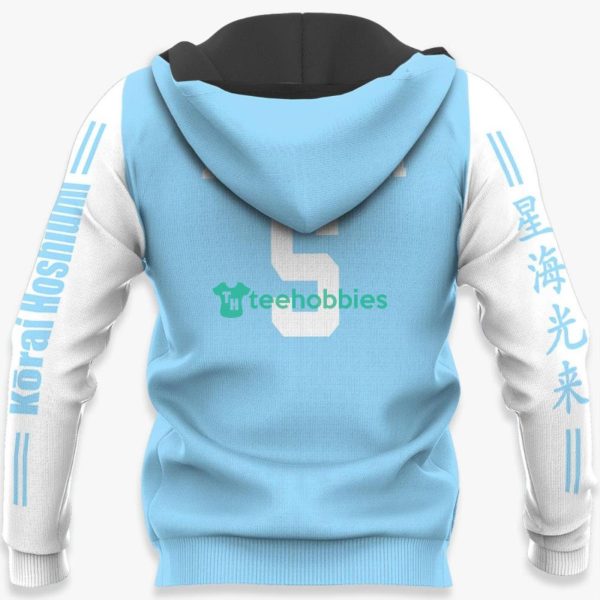 Kamomedai Korai Hoshiumi All Over Printed 3D Shirt Haikyuu Anime Fans Product Photo 5