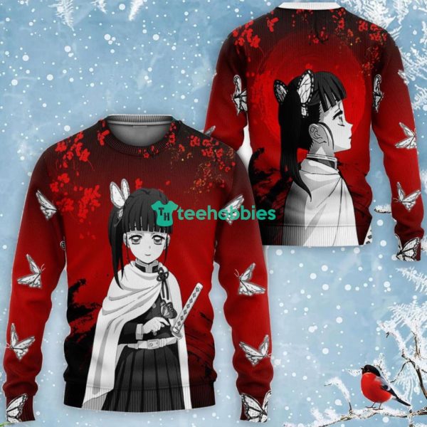 Kanao Tsuyuri All Over Printed 3D Shirt Custom Kimetsu Anime Fans Japan Art Product Photo 2