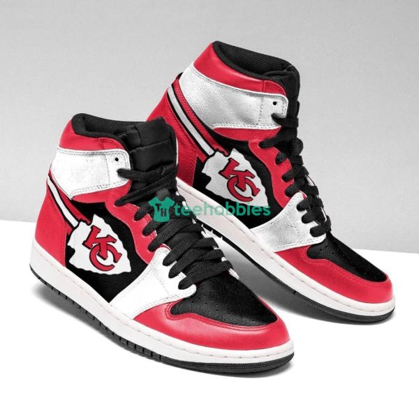 Kansas City Chiefs Fasn Air Jordan Hightop Shoes Product Photo 1