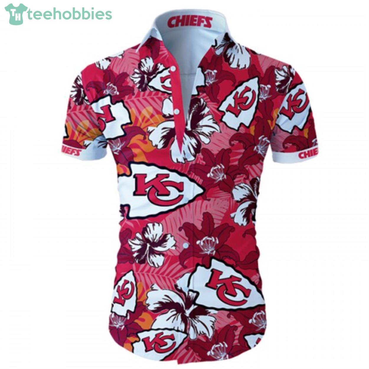 Kansas City Chiefs Hawaiian Shirt Product Photo 1