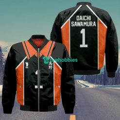 Karasuno Daichi Sawamura Uniform All Over Printed 3D Shirt Haikyuu Anime Fans Product Photo 5