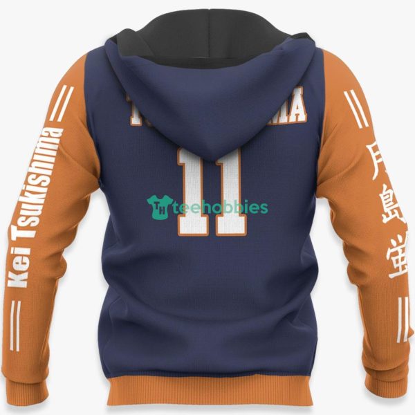 Karasuno Kei Tsukishima All Over Printed 3D Shirt Haikyuu Anime Fans Product Photo 5