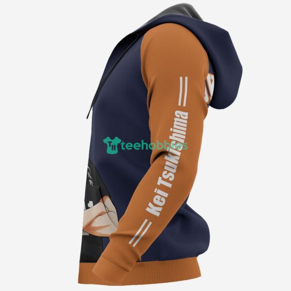 Karasuno Kei Tsukishima All Over Printed 3D Shirt Haikyuu Anime Fans Product Photo 6