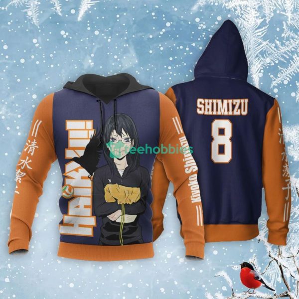 Karasuno Kiyoko Shimizu All Over Printed 3D Shirt Haikyuu Anime Fans Product Photo 3