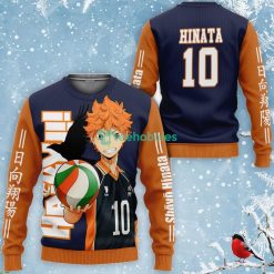 Karasuno Shoyo Hinata All Over Printed 3D Shirt Haikyuu Anime Fans Product Photo 2