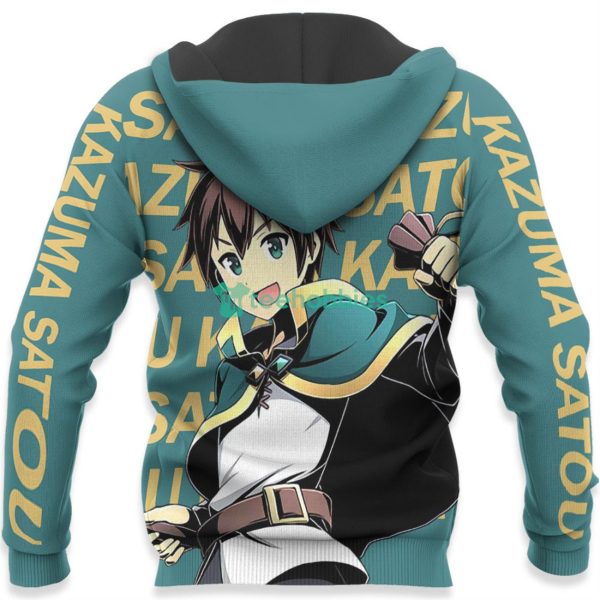 Kazuma Satou All Over Printed 3D Shirt KonoSuba Custom Anime Fans For Fans Product Photo 5