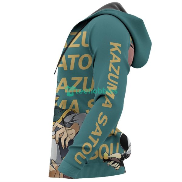 Kazuma Satou All Over Printed 3D Shirt KonoSuba Custom Anime Fans For Fans Product Photo 6