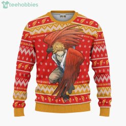 Keigo Takami My Hero Academia Custom Hawks Ugly Christmas Sweater Hoodie Product Photo 1
