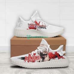 Ken Kaneki Custom Tokyo Ghoul Anime Yeezy Shoes For Fans Product Photo 2