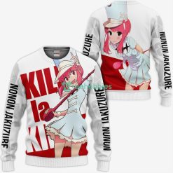Kill La Kill Nonon Jakuzure All Over Printed 3D Shirt Anime Fans Product Photo 2