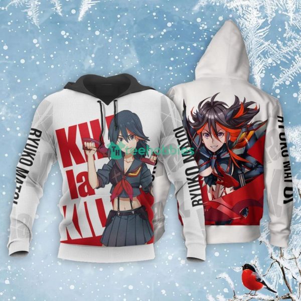 Kill La Kill Ryuko Matoi All Over Printed 3D Shirt Anime Fans Product Photo 3