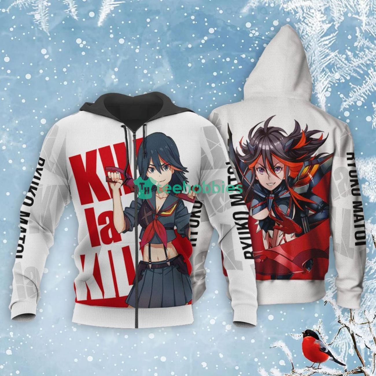 Kill La Kill Ryuko Matoi All Over Printed 3D Shirt Anime Fans