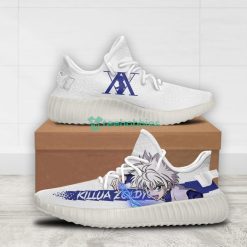 Killua Zoldyck Custom Hunter x Hunter Anime Yeezy Shoes For Fans Product Photo 2