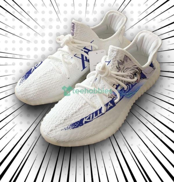Killua Zoldyck Custom Hunter x Hunter Anime Yeezy Shoes For Fans Product Photo 1