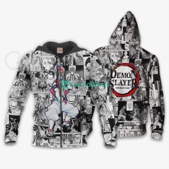 Kimetsu Akaza All Over Printed 3D Shirt Custom Anime Fans Mix Manga Kimetsu No Yaiba Product Photo 2