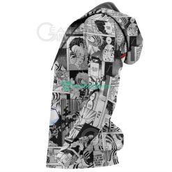 Kimetsu Akaza All Over Printed 3D Shirt Custom Anime Fans Mix Manga Kimetsu No Yaiba Product Photo 6