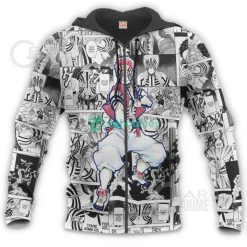 Kimetsu Akaza All Over Printed 3D Shirt Custom Anime Fans Mix Manga Kimetsu No Yaiba Product Photo 8