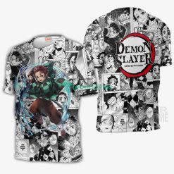 Kimetsu All Over Printed 3D Shirt Custom Tanjiro Anime Fans Mixed Manga Product Photo 4