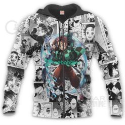 Kimetsu All Over Printed 3D Shirt Custom Tanjiro Anime Fans Mixed Manga Product Photo 8
