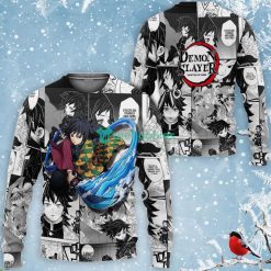 Kimetsu Anime Fans Mix Manga All Over Printed 3D Shirt Giyu Tomioka Product Photo 2