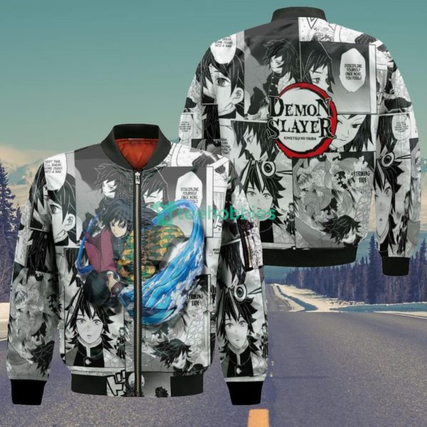 Kimetsu Anime Fans Mix Manga All Over Printed 3D Shirt Giyu Tomioka Product Photo 4