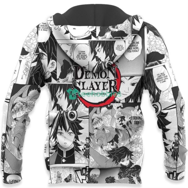 Kimetsu Anime Fans Mix Manga All Over Printed 3D Shirt Giyu Tomioka Product Photo 6