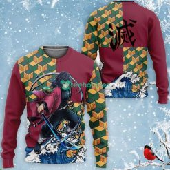 Kimetsu Giyu Tomioka All Over Printed 3D Shirt Anime Fans Product Photo 2