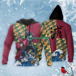 Kimetsu Giyu Tomioka All Over Printed 3D Shirt Anime Fans Product Photo 3