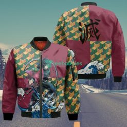 Kimetsu Giyu Tomioka All Over Printed 3D Shirt Anime Fans Product Photo 4