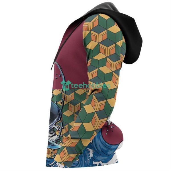 Kimetsu Giyu Tomioka All Over Printed 3D Shirt Anime Fans Product Photo 6