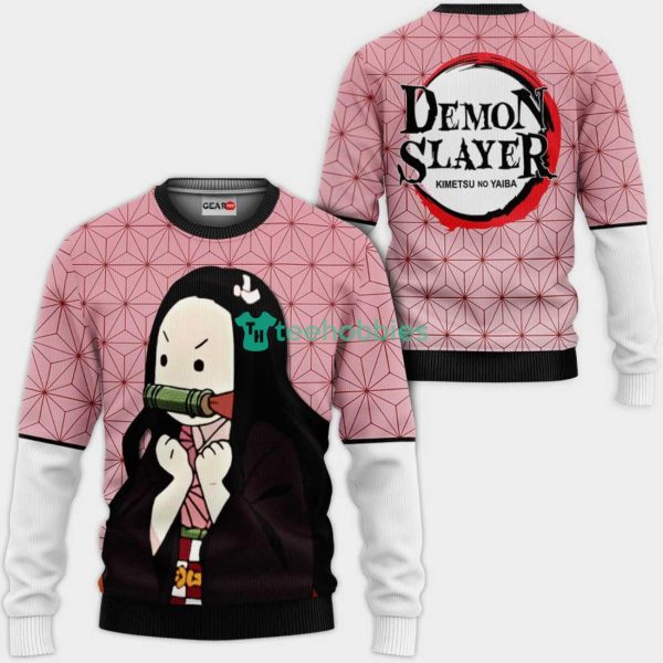 Kimetsu Nezuko All Over Printed 3D Shirt Custom Anime Fans Funny Style Product Photo 2
