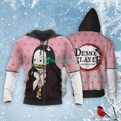 Kimetsu Nezuko All Over Printed 3D Shirt Custom Anime Fans Funny Style Product Photo 1