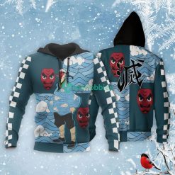 Kimetsu Sakonji Urokodaki All Over Printed 3D Shirt Anime Fans Product Photo 3