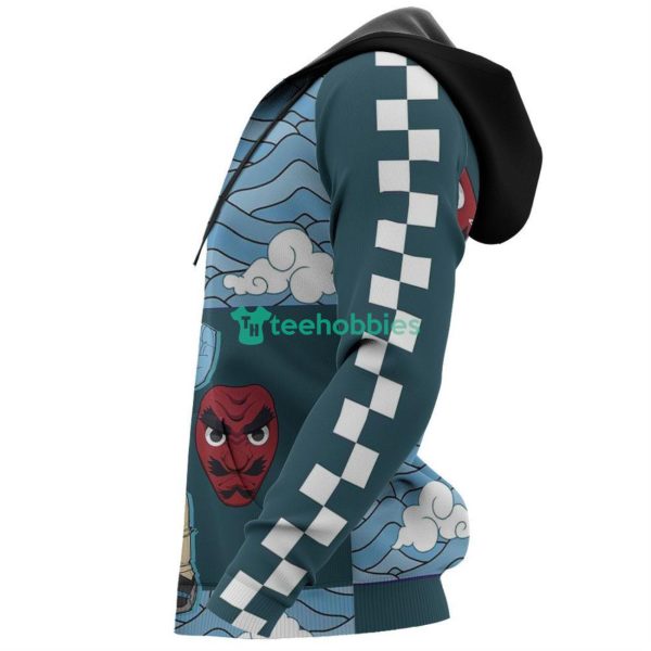 Kimetsu Sakonji Urokodaki All Over Printed 3D Shirt Anime Fans Product Photo 6