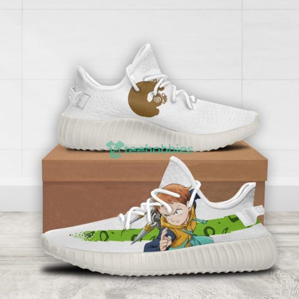 King Harlequin Custom The Seven Deadly Sins Anime Yeezy Shoes For Fans Product Photo 2