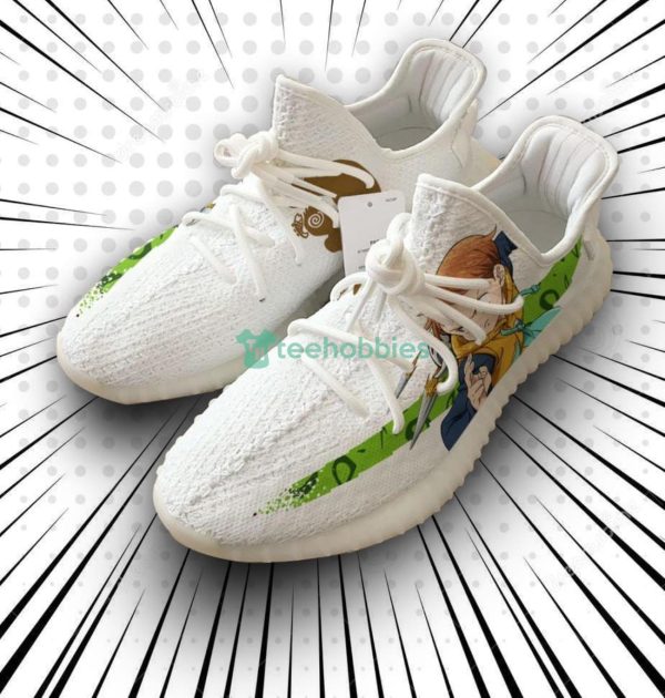 King Harlequin Custom The Seven Deadly Sins Anime Yeezy Shoes For Fans Product Photo 1