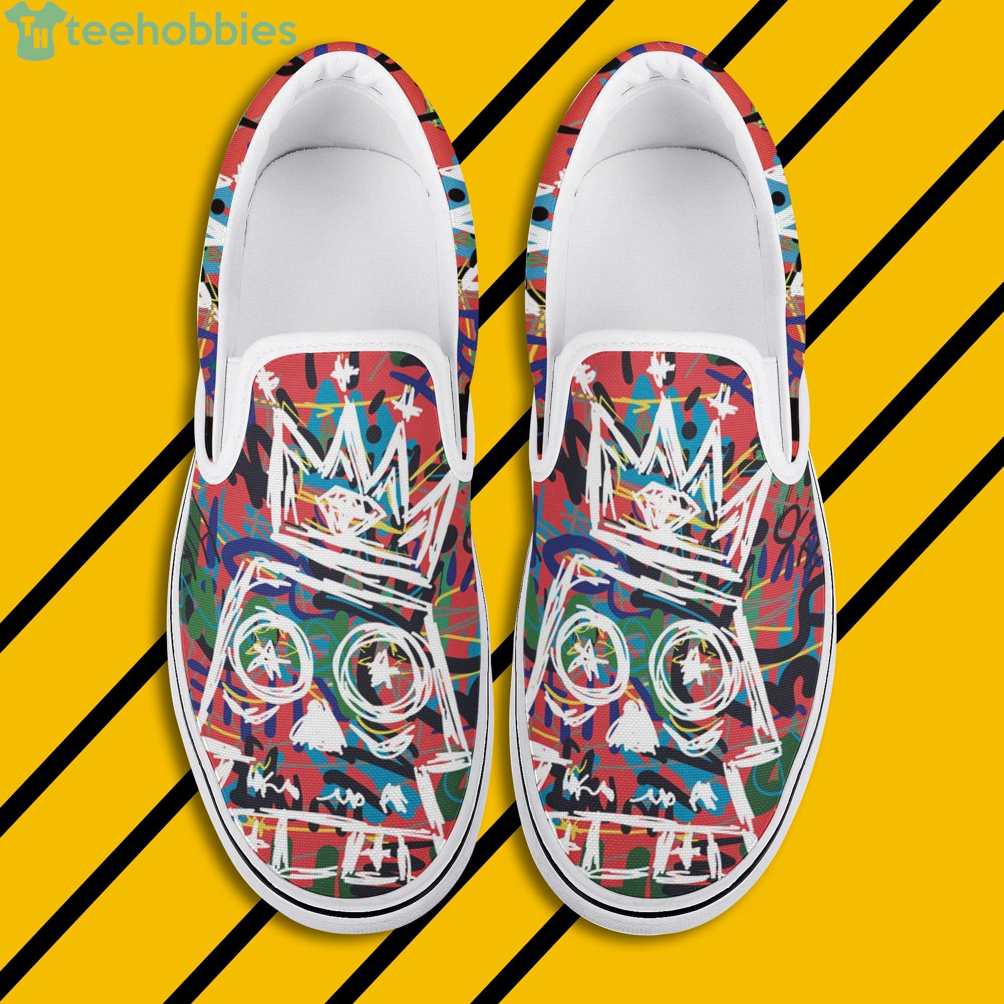King Skull Slip On Shoes For Men And Women Product Photo 1