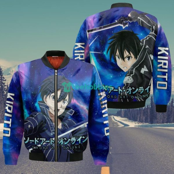 Kirito All Over Printed 3D Shirt Sword Art Online Custom Anime Fans Product Photo 4