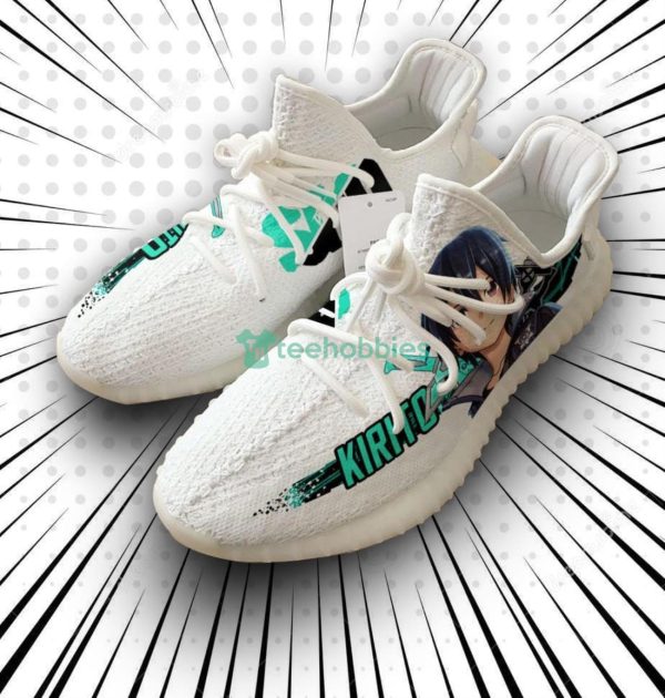 Kirito Custom Sword Art Online Anime Yeezy Shoes For Fans Product Photo 1