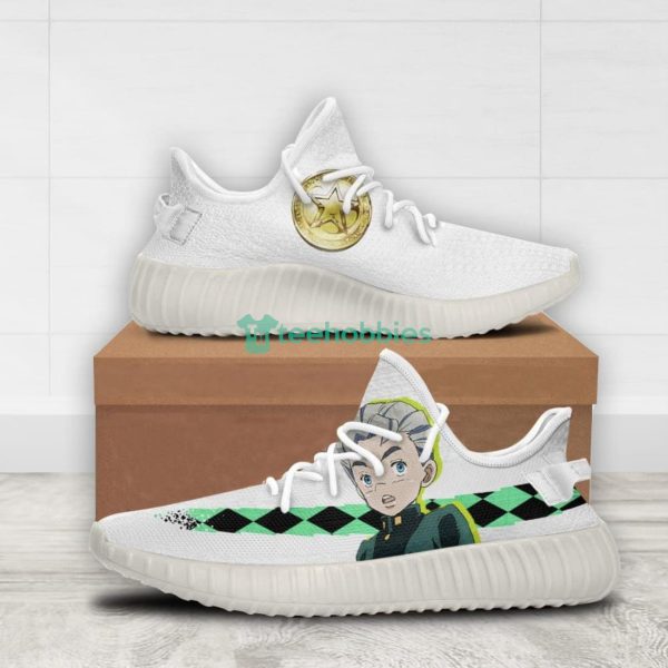 Koichi Hirose Custom JoJo's Bizarre Adventure Anime Yeezy Shoes For Fans Product Photo 1