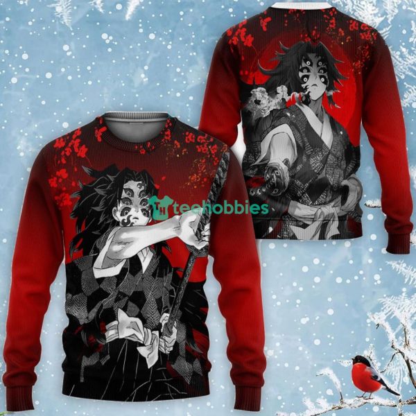 Kokushibo All Over Printed 3D Shirt Custom Kimetsu Anime Fans Japan Art Product Photo 2