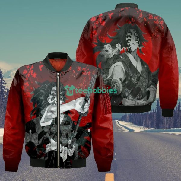 Kokushibo All Over Printed 3D Shirt Custom Kimetsu Anime Fans Japan Art Product Photo 4