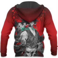 Kokushibo All Over Printed 3D Shirt Custom Kimetsu Anime Fans Japan Art Product Photo 5