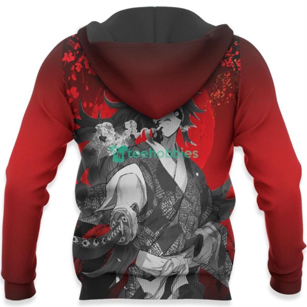 Kokushibo All Over Printed 3D Shirt Custom Kimetsu Anime Fans Japan Art Product Photo 5